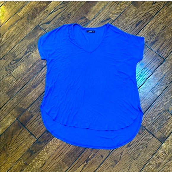 Michael Lauren Tops - Electric Blue Kimono Tee